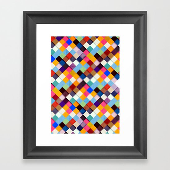 Pass this Bold Framed Art Print