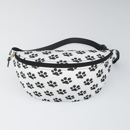 Kitty Paws Print Cat Lover Pattern Fanny Pack
