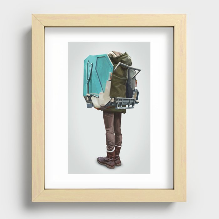 New Fashion Recessed Framed Print