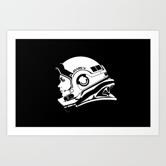 Astronaut Art Print