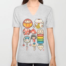 Special Lucky Toy Box V Neck T Shirt