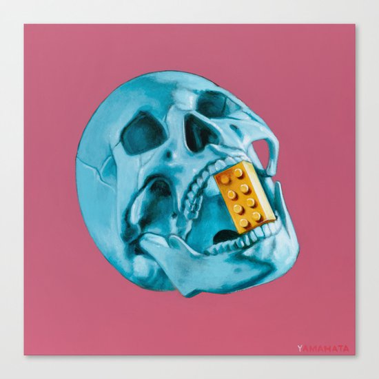 Another brick in the wall Canvas Print