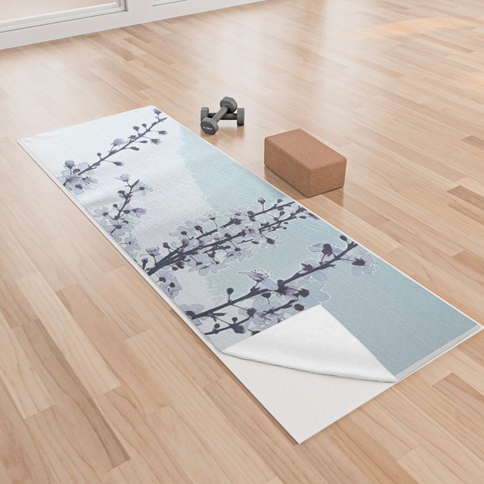 Awesome Blossom Yoga Towel