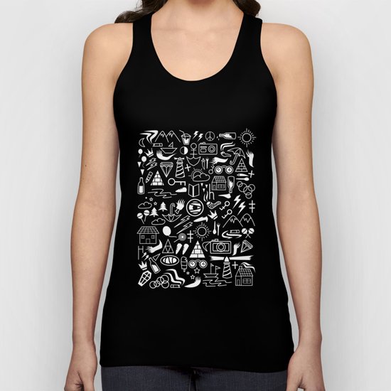 holiday pattern Unisex Tank Top
