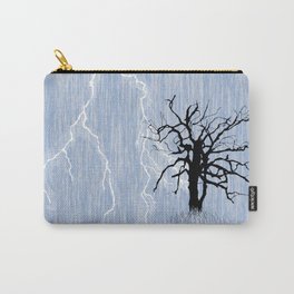 Gnarled Tree and Lightning Carry-All Pouch
