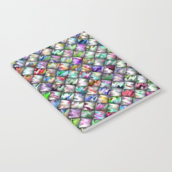 Patchwork Rainbow Notebook