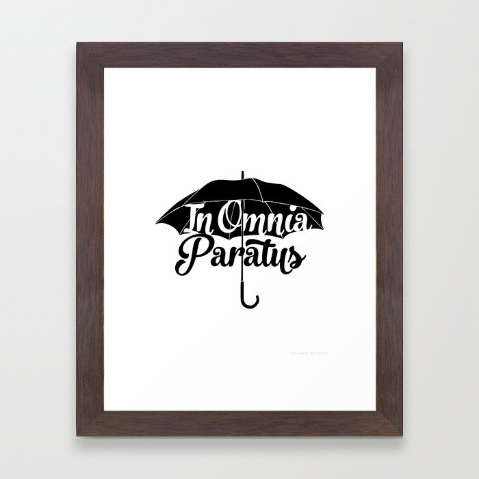 Gilmore Girls In Omnia Paratus Framed Art Print By Tbdprints Society6 Gilmore Girls In Omnia Paratus Framed Art Print By Tbdprints Society6