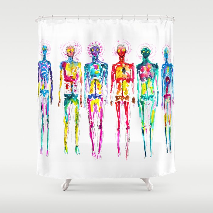 Saints Shower Curtain By Verismaya Society6