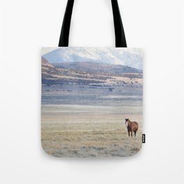 wild horse Tote Bag