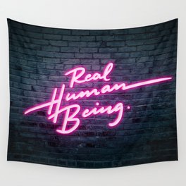 Real Human Being Wall Tapestry