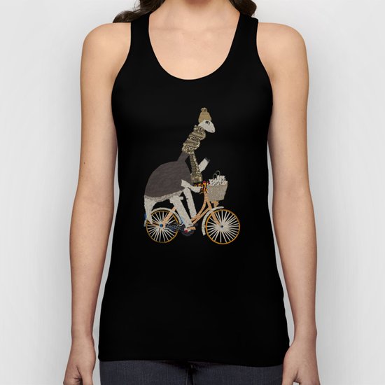 shopping for dinosaurs Unisex Tank Top