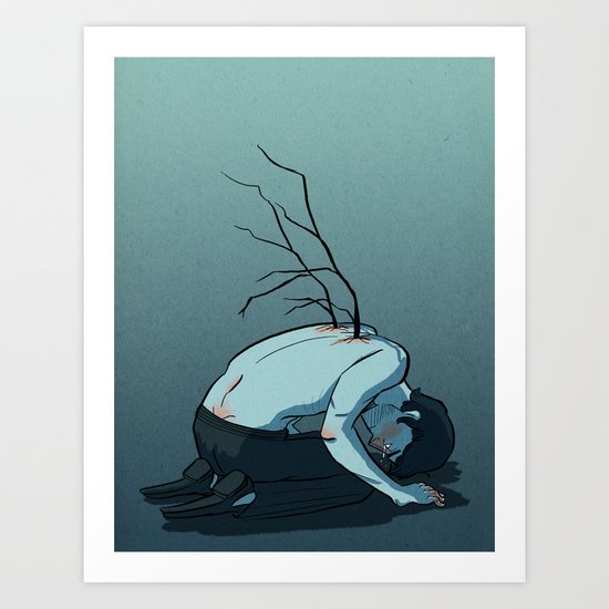 I Was a Star Art Print