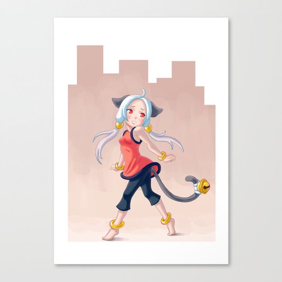 City Girl Canvas Print