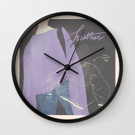 Heather by Conan Gray Vintage Movie Poster Wall Clock