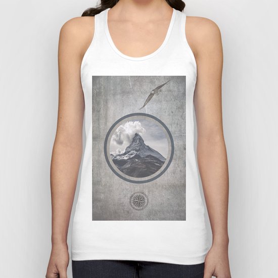 Where eagles fly Unisex Tank Top