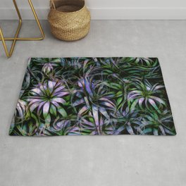 Air Plant Abstract Rug