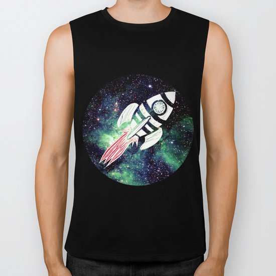 Spaceship Biker Tank