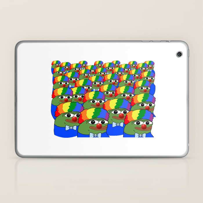 Clown Pepe Group Honk Honk Group Clown Pepe Honk Honk Meme Laptop Ipad Skin By Gin3art Society6