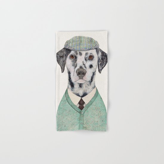 Dalmatian Mint Hand & Bath Towel