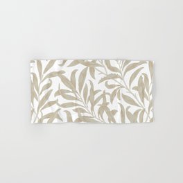 Delicate Leaf Pattern Hand & Bath Towel