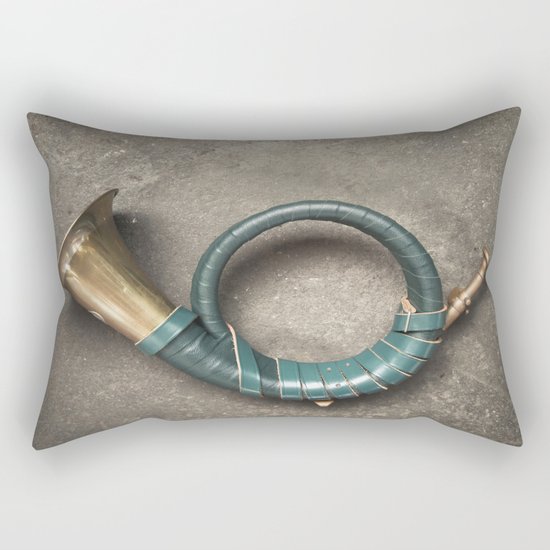 French Horn Rectangular Pillow