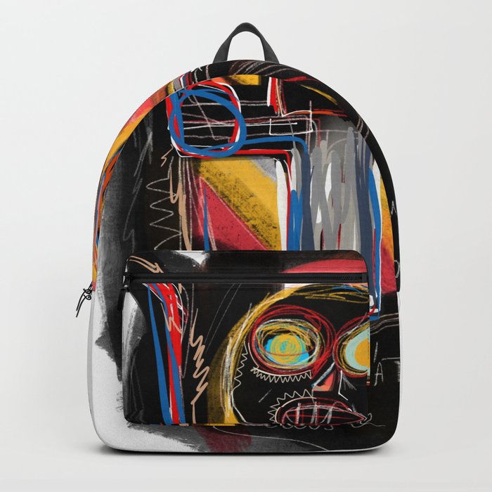 Waiting for you in the dark Street Art Expressionism  Backpack