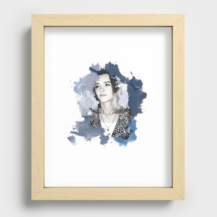Paint. Recessed Framed Print