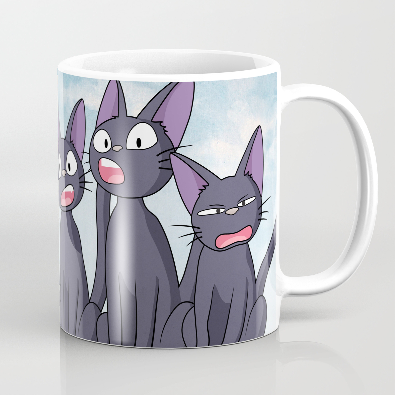 Kiki S Delivery Service Jiji Moods Coffee Mug By Dksartdesign