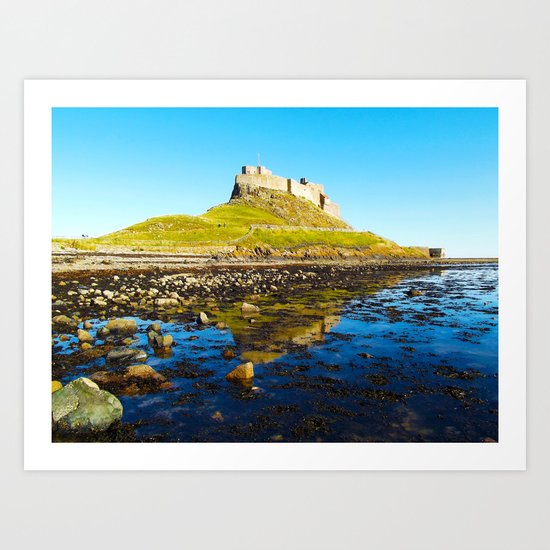 Holy Island Art Print