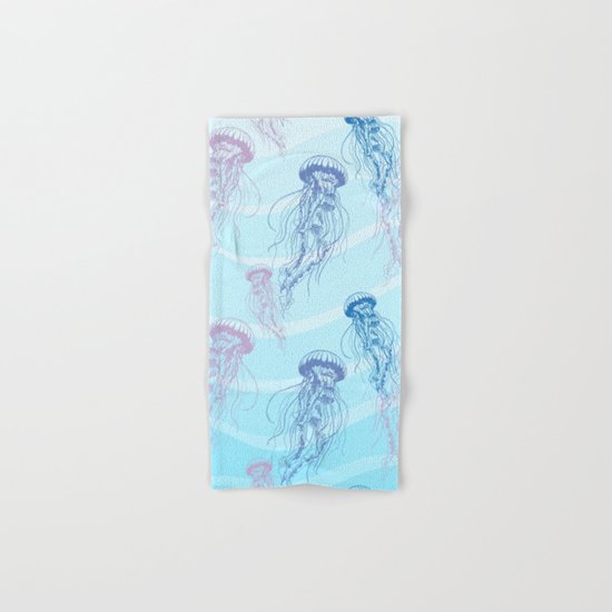 Marine Pattern 05 Hand & Bath Towel