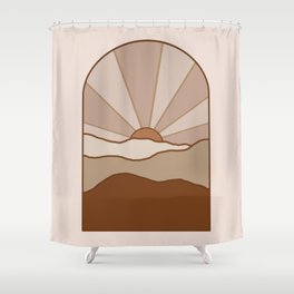 Sunrise Arch Shower Curtain