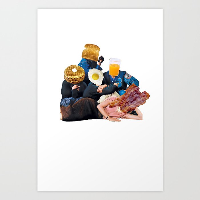 The Most Important Meal of the Day Art Print