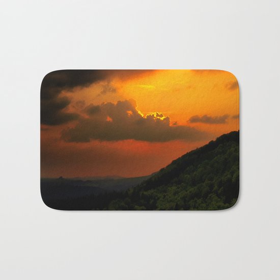 Magical Sunset Bath Mat