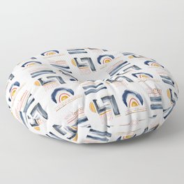 Mini Abstract Series I Floor Pillow