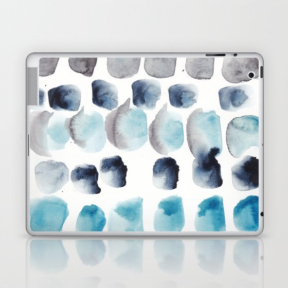 8  Minimalist Art 220419 Abstract Expressionism Watercolor Painting Valourine Design  Laptop & iPad Skin