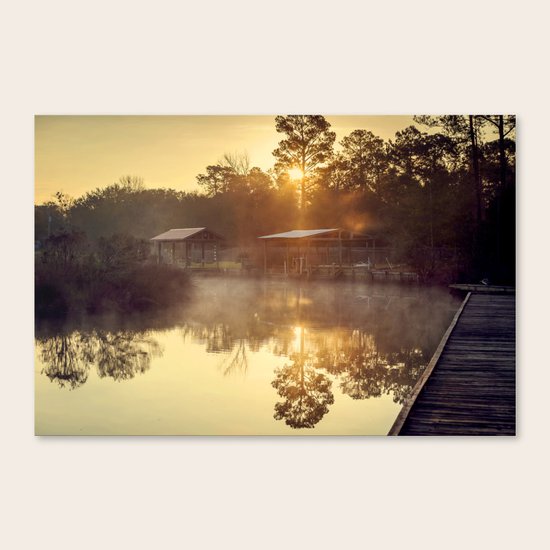 Golden Mist Canvas Print