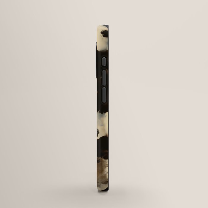 Black and White Tortoiseshell Pattern