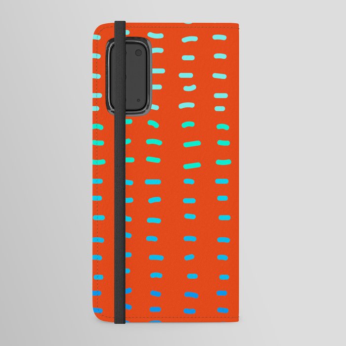 Fiesta at Festival - Orange Android Wallet Case