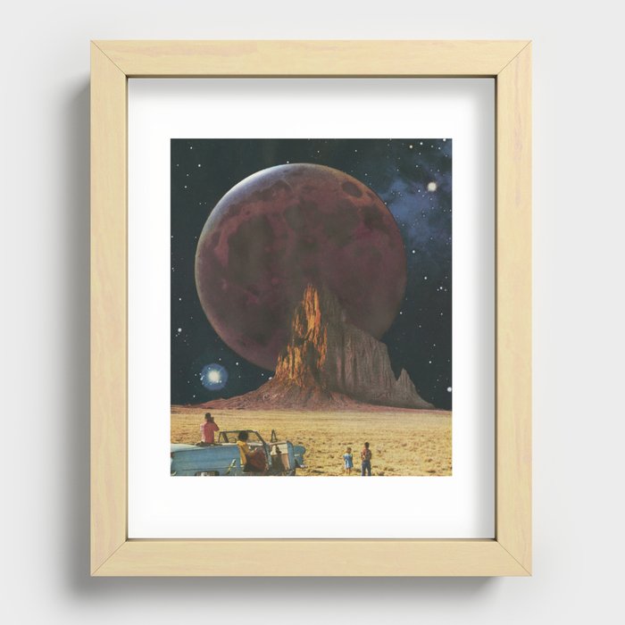 The outer limits Recessed Framed Print