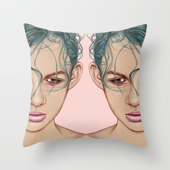 SWIM Throw Pillow