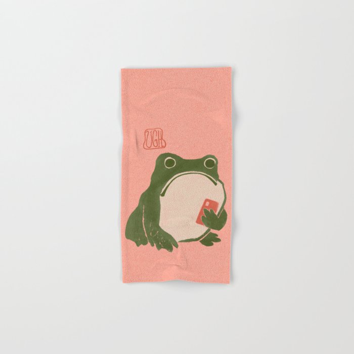 Ugh Matsumoto Hoji Frog Hand & Bath Towel