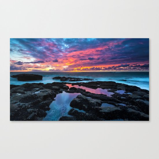 Colorful Sunset Canvas Print