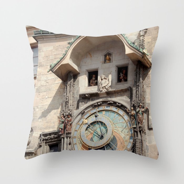Astronomical Clock Prague #2 Throw Pillow