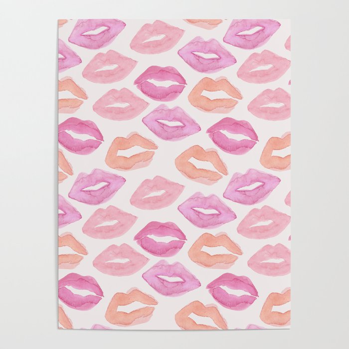 Lips on Lips Poster