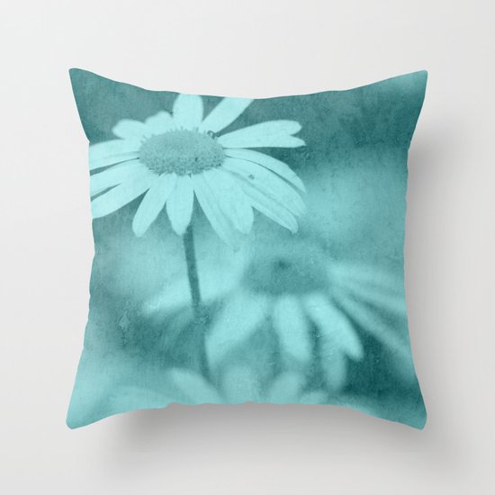 Floral art image Throw Pillow