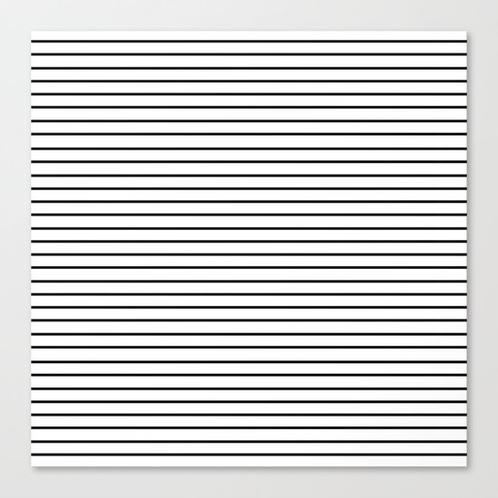 Minimal Stripes Canvas Print