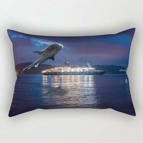 The Whale Lisbon Rectangular Pillow