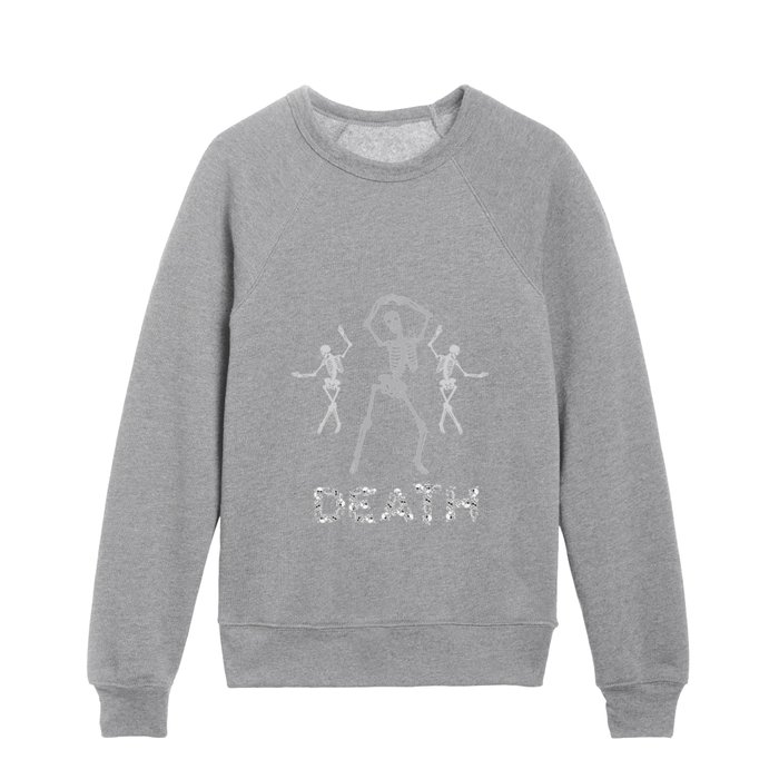 Dance with death Kids Crewneck