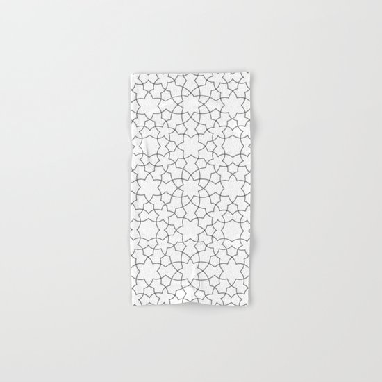 Minimalist Geometric 101 Hand & Bath Towel