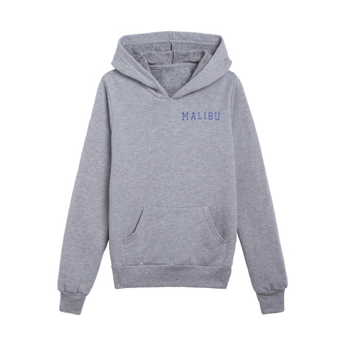 Grey and best sale blue malibu hoodie